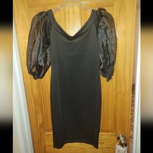 Off the shoulder midi dress